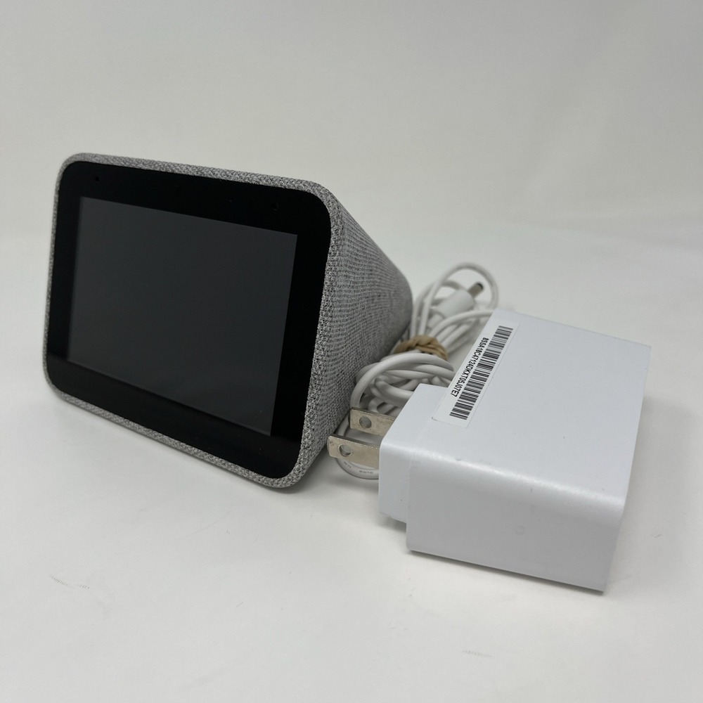 Lenovo Google Smart Clock Essential CD-24501F (Hemp Gray) w/ Power Cord Tested